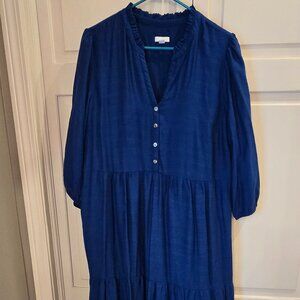 Long Blue Dress